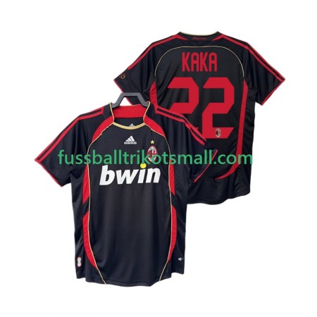 Fußballtrikots AC Mailand KAKA 22 2006 2007 Retro Kurzarm 3rd trikot kaufen